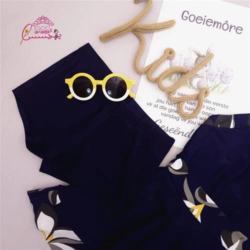 مایو دوتکه سورمه ای لیلیوم