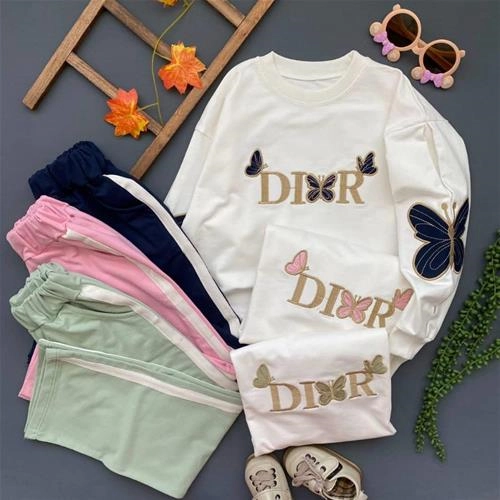 بلوز شلوار دیور پروانه