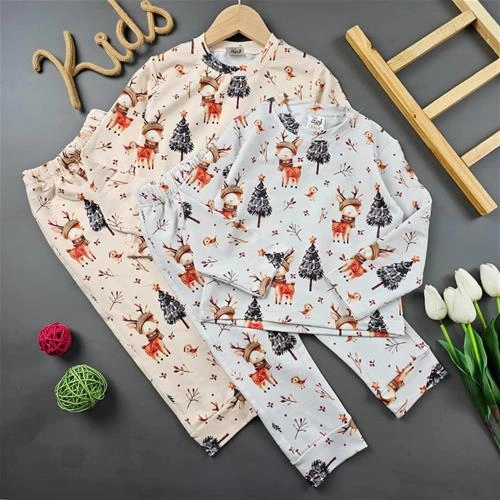 بلوز شلوار راحتی کریسمسی