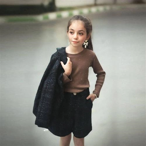 سه تکه کت شلوارک وبلوز