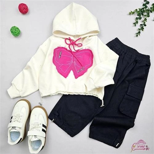 ست بلوز شلوار پاپییونی