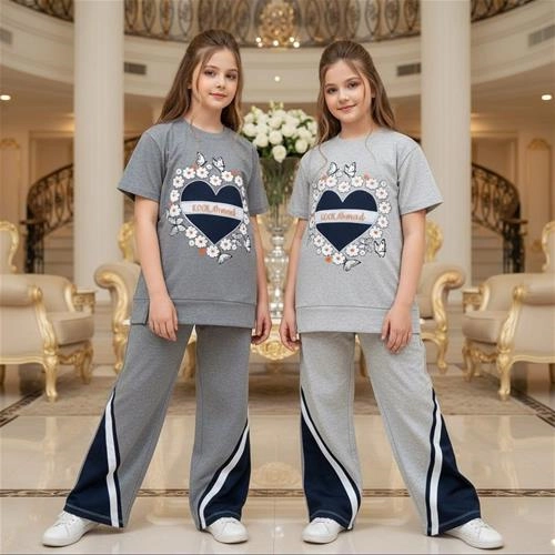 بلوز شلوار بابونه قلبی