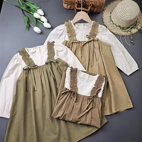 پیراهن مهگل بند چیندار