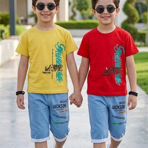 تیشرت شلوارک وارداتی پسرانه