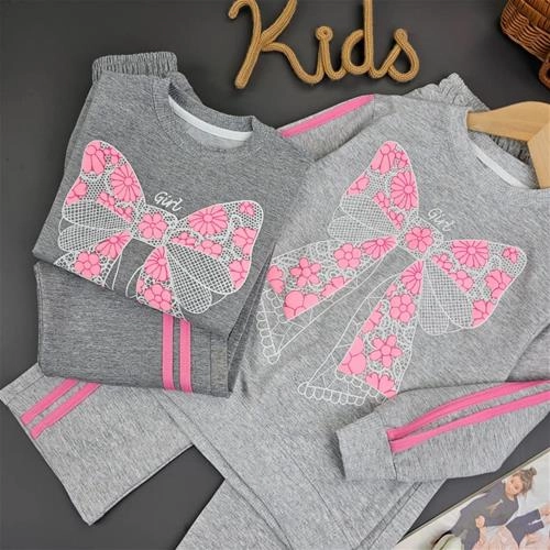 بلوز شلوار پاپیونی برجسته