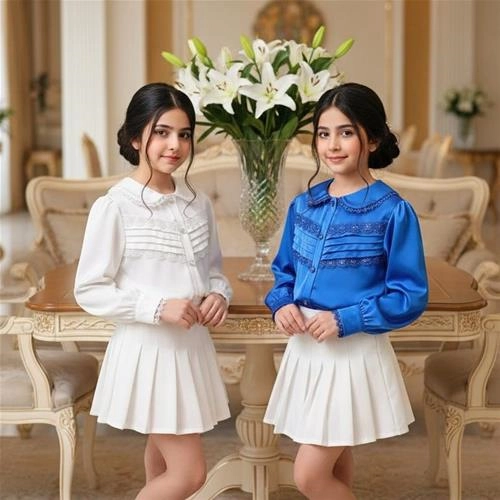 شومیز رگه دوزی مهگل