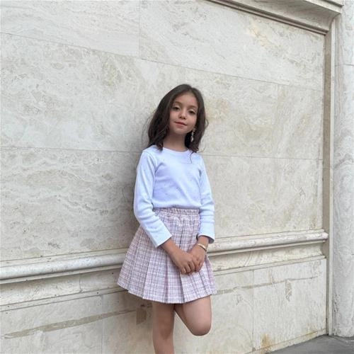 بلوز فول نگین کبریتی سفید