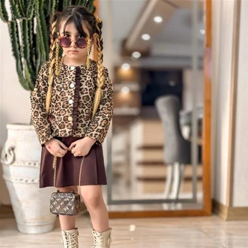 کت دامن پلنگی