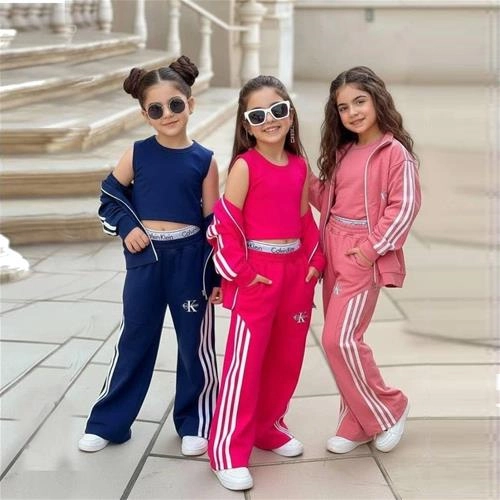 سه تکه کلوین (شلواربگ+تاپ+سویشرت)