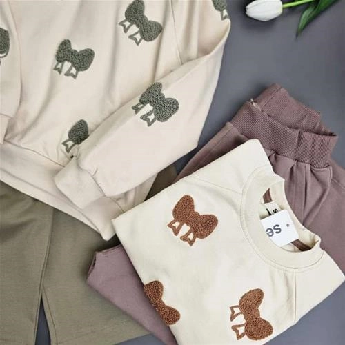 بلوز شلوار پاپیون بوکله