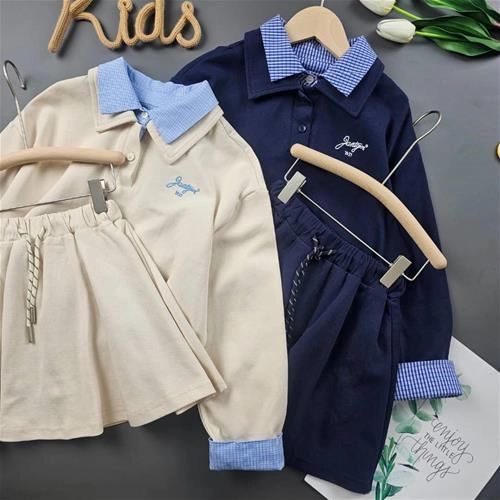 بلوز دامن اسپورت دو یقه