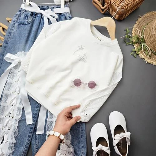 دورس آستین خامه دوزی کیوت