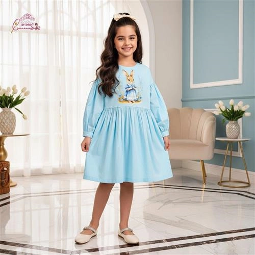 پیراهن کتان خرگوشی