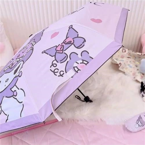 چتر دسته تاشو کرومی