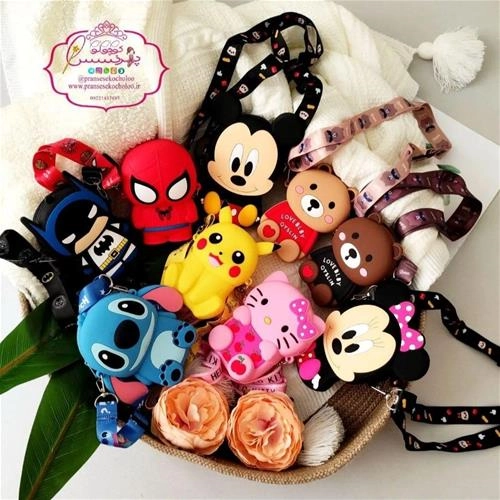 کیف های سلیکونی کارتونی