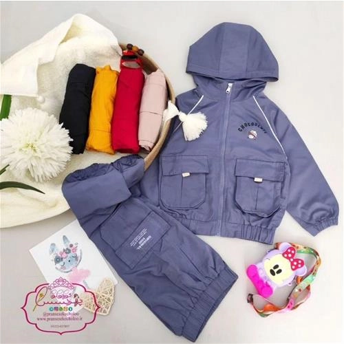 سویشرت شلوار بادگیر ضدآب