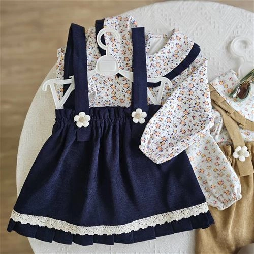 شومیز دامن پیش بندی