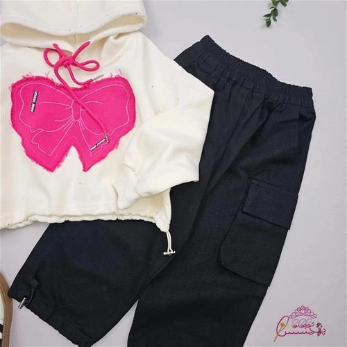 ست بلوز شلوار پاپییونی