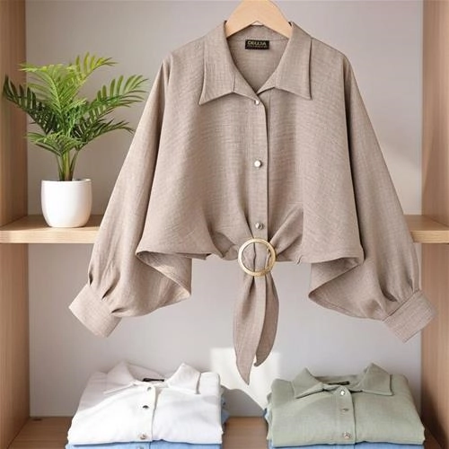 شومیز آستین کیمینو