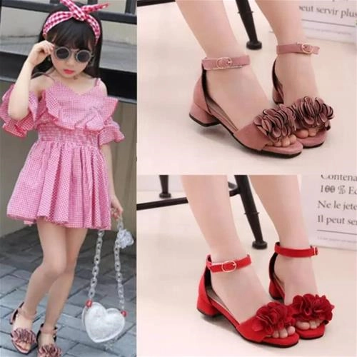 کفش پاشنه دار دخترانه