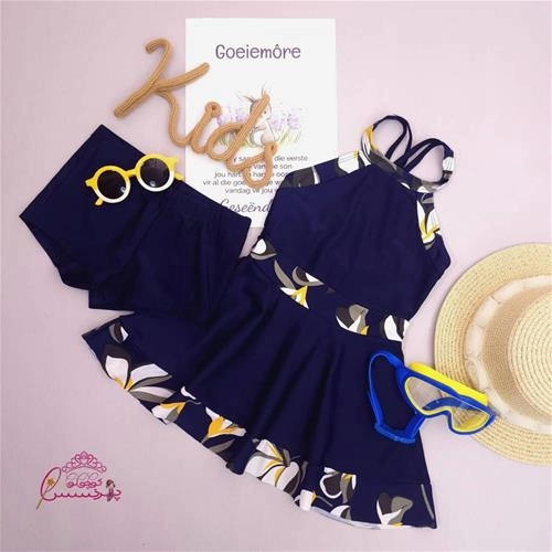 مایو دوتکه سورمه ای لیلیوم