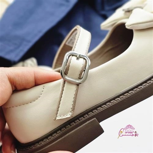 کفش چرمی پاپییونی