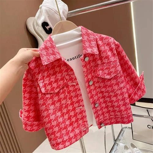 کت جین صورتی پیچازی