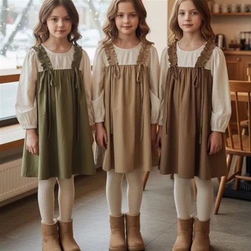 پیراهن مهگل بند چیندار