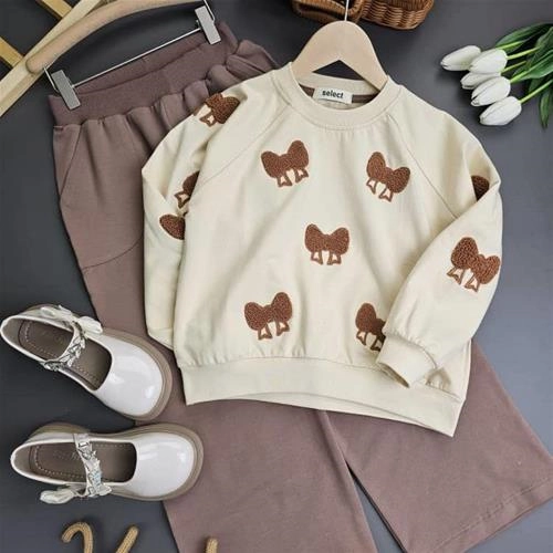 بلوز شلوار پاپیون بوکله