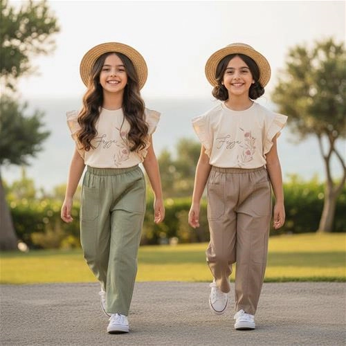 بلوز شلوار گلدوزی سلکت