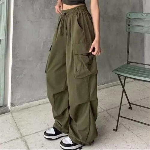 شلوار کارگو کتان